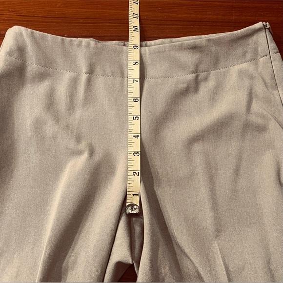 TALBOTS PETITE 2P DRESS PANTS BEIGE - Picture 6 of 16